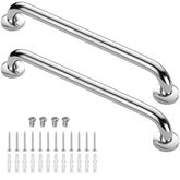 Shower Grab Bar 2 Pack,Stainless Steel Bathroom Grab Bar Shower Bath Handle G...
